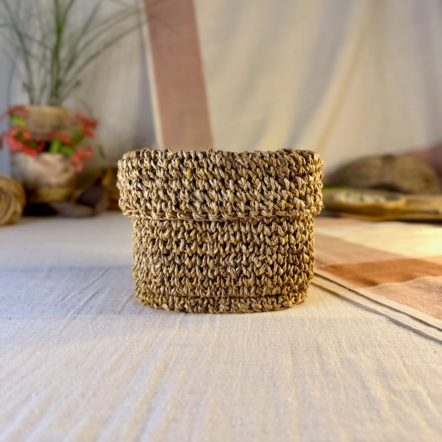 Banana Fiber Foldi Basket