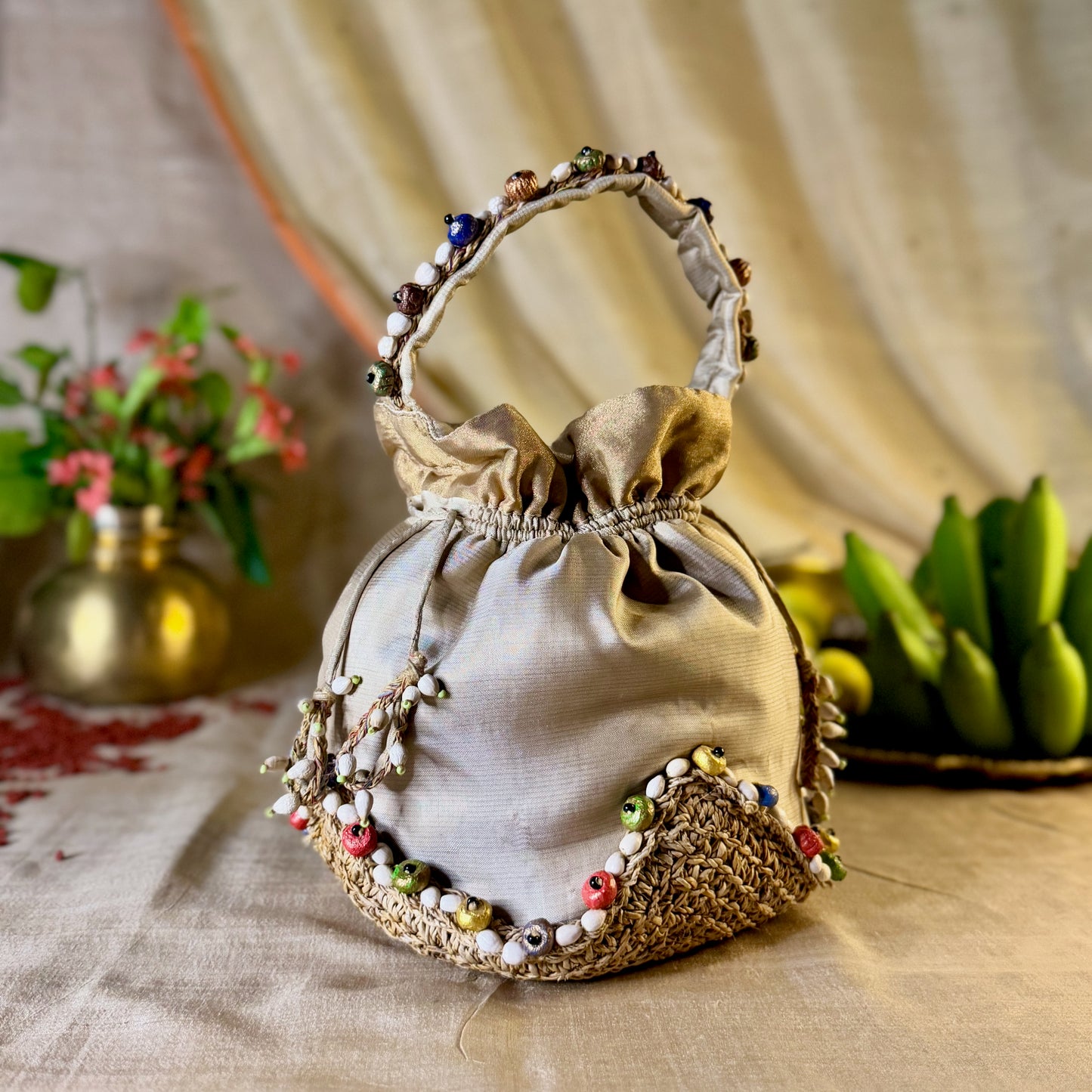 Silk Potli Bag
