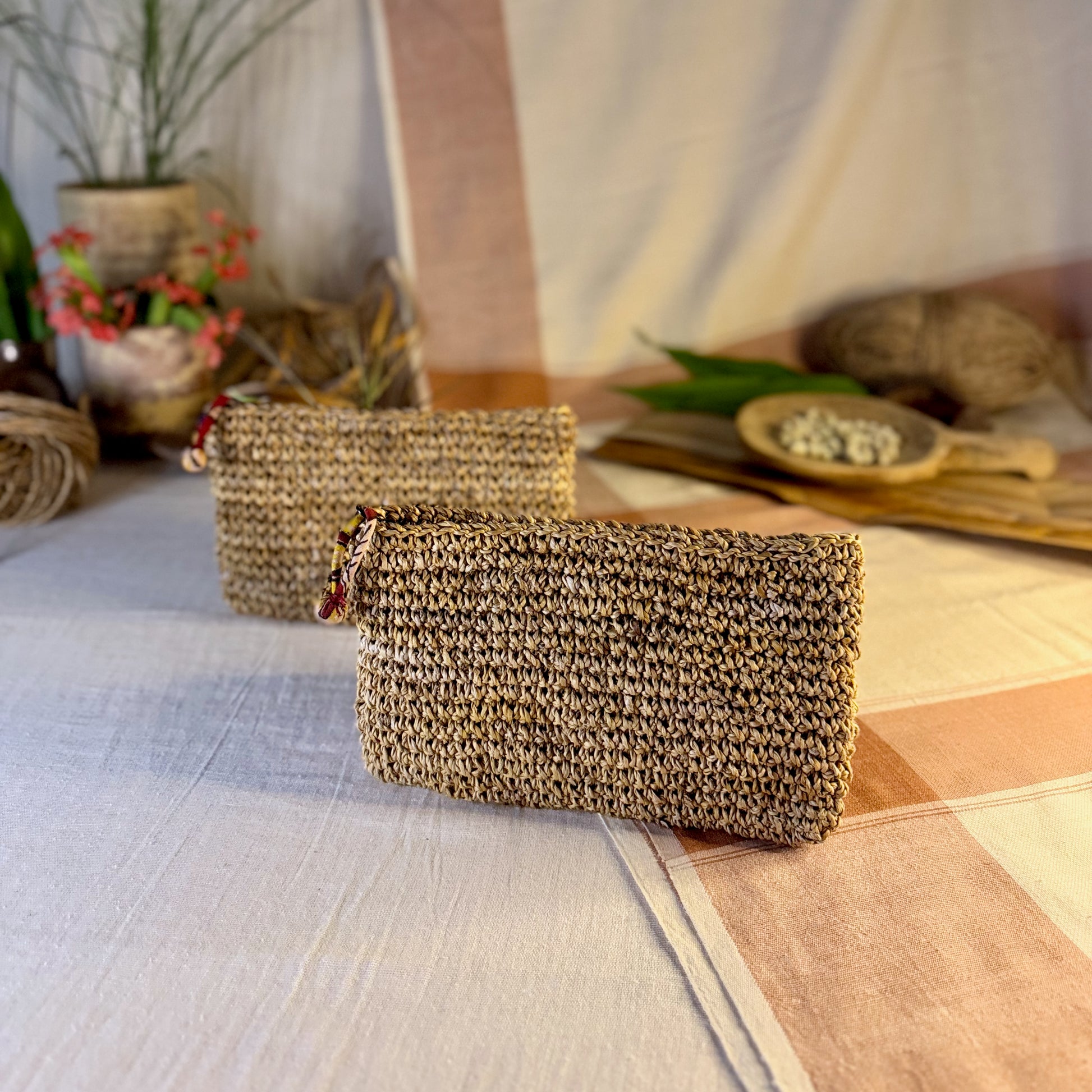 Banana Fiber Clutch