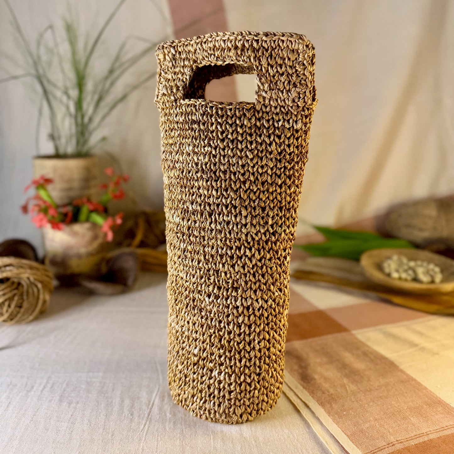 Banana Fiber Bottle Holder