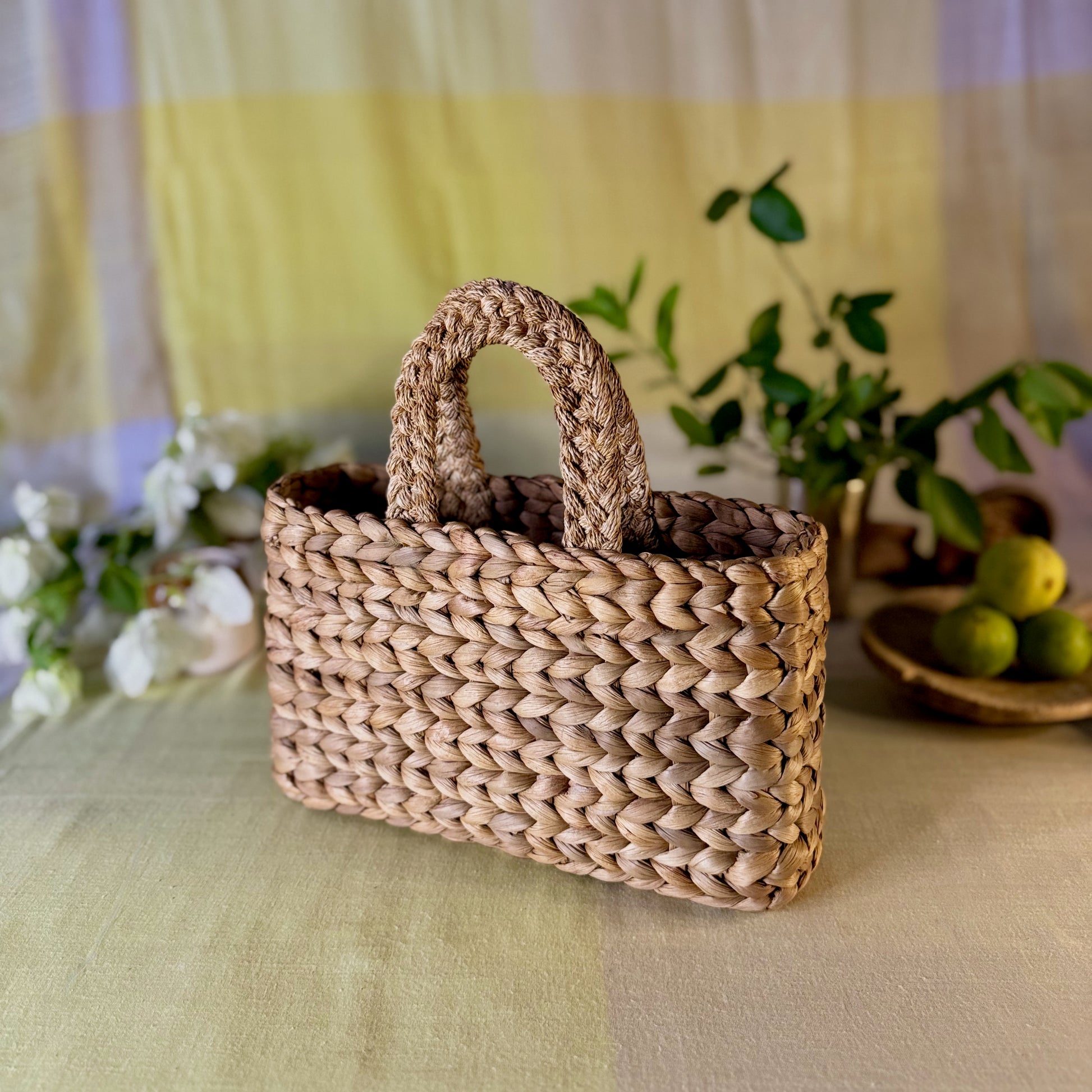 Water Hyacinth Chunky Handbag