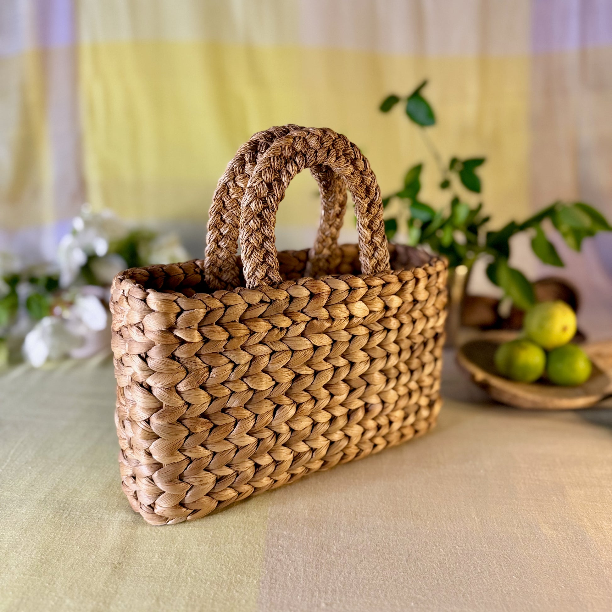 Water Hyacinth Chunky handbag